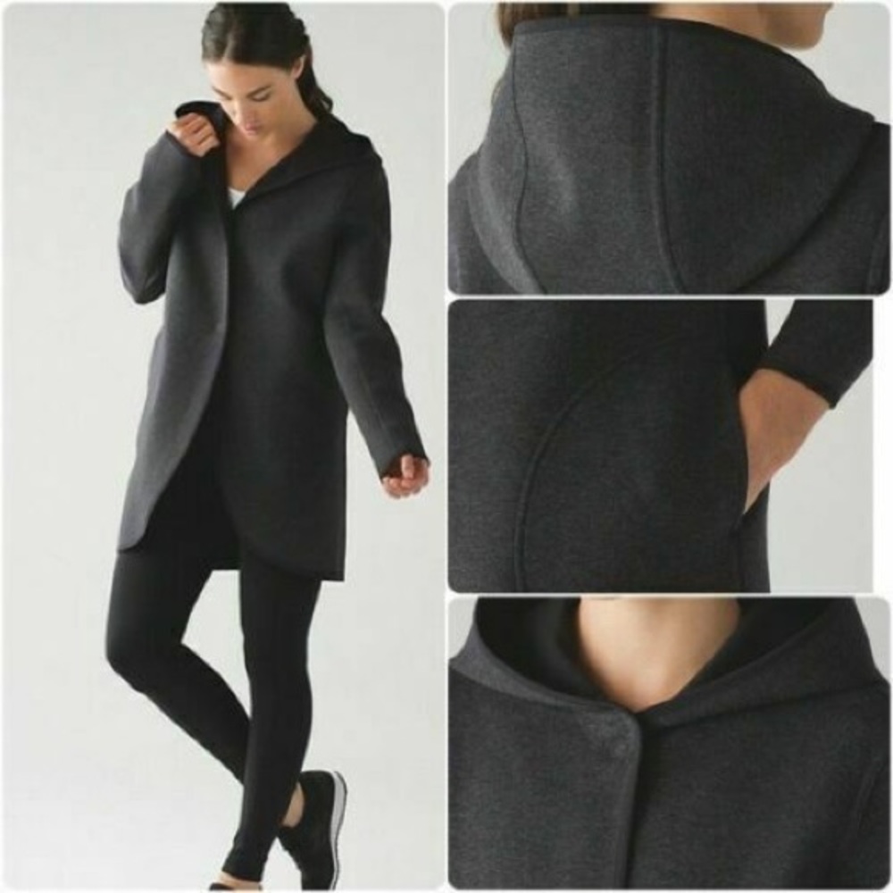 Lululemon City Bound Reversible Wrap Coat